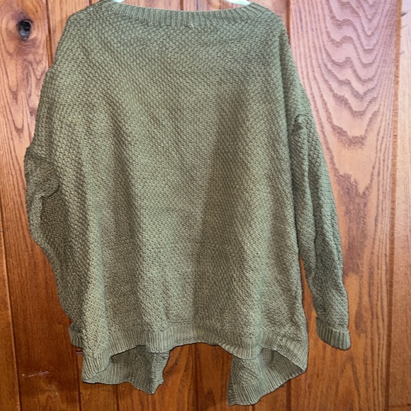 Vintage MOE Knit 100% cotton Cardigan Sweater Relaxed Fit made in Nepal Size L - Picture 5 of 6